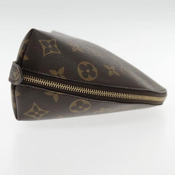 LOUIS VUITTON Monogram Trousse Demi Ronde Cosmetic Pouch M47520  94327 Sale