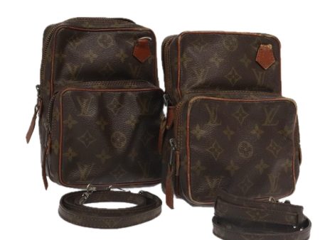 LOUIS VUITTON Monogram Mini Amazon Shoulder Bag 2Set M45238  bs18911 Sale