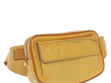 LOUIS VUITTON Monogram Vernis Fulton Waist bag Gris M91041  95868 Online