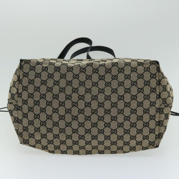 GUCCI GG Canvas Shoulder Bag Beige ac2714 Discount