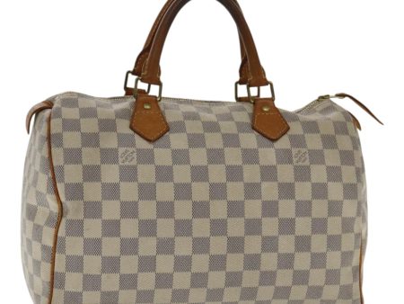 LOUIS VUITTON Damier Azur Speedy 30 Hand Bag N41533  94355 Sale