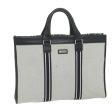 BURBERRY Black label Business Bag Canvas GrayNew bs11090 Online now