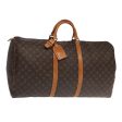 LOUIS VUITTON Monogram Keepall Bandouliere 60 Boston Bag M41412  ar12637 Fashion