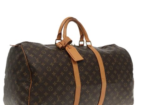 LOUIS VUITTON Monogram Keepall 55 Boston Bag M41424  94824 For Cheap