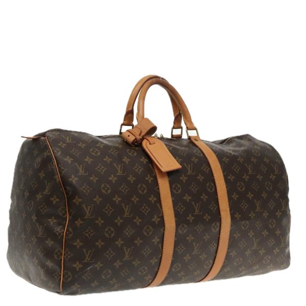 LOUIS VUITTON Monogram Keepall 55 Boston Bag M41424  94824 For Cheap