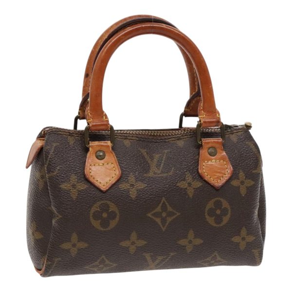 LOUIS VUITTON Monogram Mini Speedy Hand Bag M41534  96020 Cheap