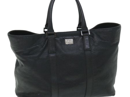 BURBERRY Black label Tote Bag Leather BlackNew bs8359 Online