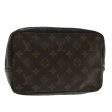 LOUIS VUITTON Monogram Trousse Toilette 23 Clutch Bag M47524  94708 Discount