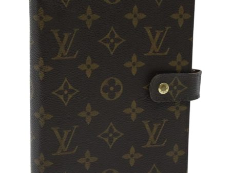 LOUIS VUITTON Monogram Agenda MM Day Planner Cover R20105  94372 For Sale