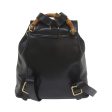 GUCCI Bamboo Backpack Leather Black 003 1956 0030 ep2532 Discount