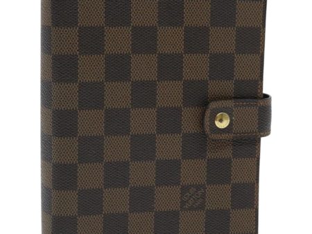 LOUIS VUITTON Damier Ebene Agenda MM Day Planner Cover R20240  ar12583 Discount