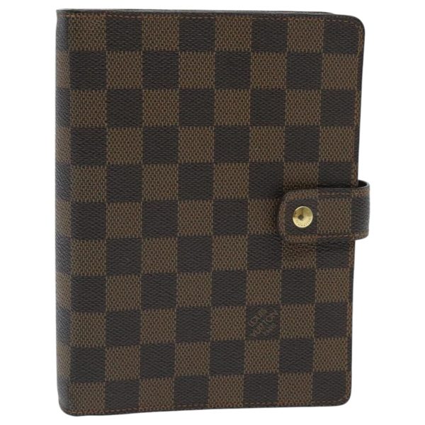 LOUIS VUITTON Damier Ebene Agenda MM Day Planner Cover R20240  ar12583 Discount