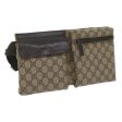 GUCCI GG Canvas Waist bag PVC Beige 28566 yk9788 For Sale