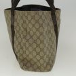 GUCCI GG Canvas Tote Bag Coated Canvas Beige 141624 58802 For Discount