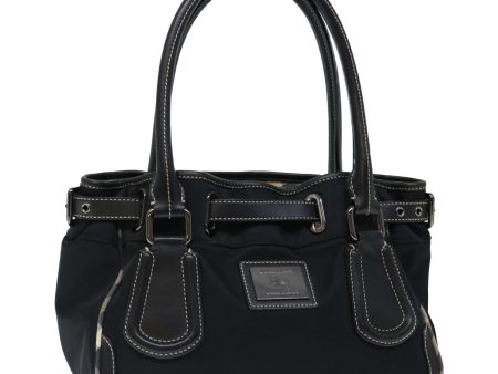 BURBERRY Blue Label Hand Bag Nylon BlackNew ac2918 Cheap