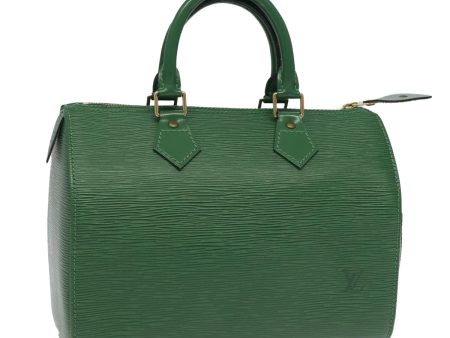 LOUIS VUITTON Epi Speedy 25 Hand Bag Borneo Green M43014  95240 Online Hot Sale