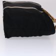 GUCCI Bamboo Boston Bag Nylon Leather Black 002•2854•0412•5 ep878 For Cheap