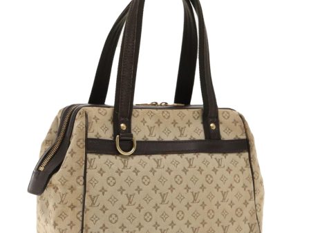 LOUIS VUITTON Monogram Mini Josephine PM Hand Bag Khaki M92215  bs18735 For Sale