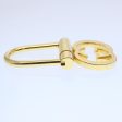 GUCCI Interlocking Key Ring metal Gold Tone ac2581 Hot on Sale