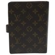 LOUIS VUITTON Monogram Agenda MM Day Planner Cover R20105  ar12582 Online Hot Sale