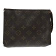 LOUIS VUITTON Monogram Poche Toilette 19 Pouch M47544  95050 Hot on Sale