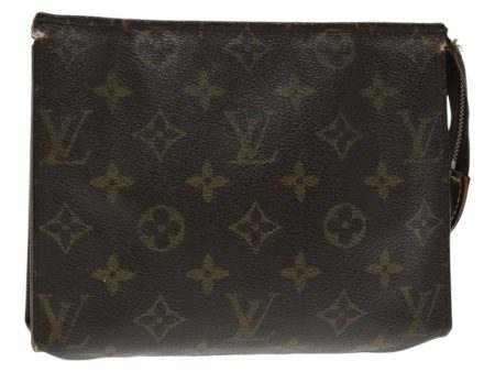 LOUIS VUITTON Monogram Poche Toilette 19 Pouch M47544  95050 Hot on Sale