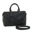 GUCCI Micro GG Canvas Boston Bag 2way Black 449646 57837 Sale