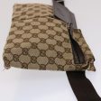 GUCCI GG Canvas Waist bag Leather Beige 28566 47122 Online now