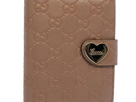 GUCCI GG Canvas Guccissima Day Planner Cover Pink 245946 yk9203 Discount