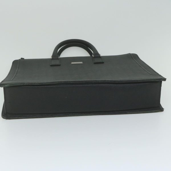 BURBERRY Briefcase Leather BlackNew ep2580 For Cheap