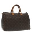 LOUIS VUITTON Monogram Speedy 35 Hand Bag M41524  95435 For Sale