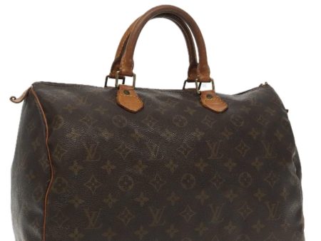 LOUIS VUITTON Monogram Speedy 35 Hand Bag M41524  95435 For Sale