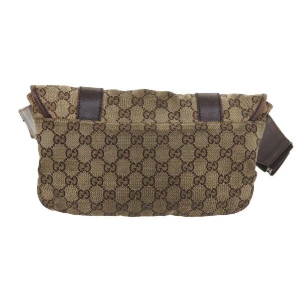 GUCCI GG Canvas Waist bag Beige 145851 57676 on Sale