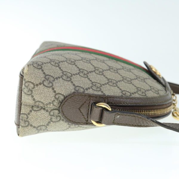 GUCCI GG Ophidia Web Sherry Line Shoulder Bag Beige Red Green 499621 am5421 For Cheap