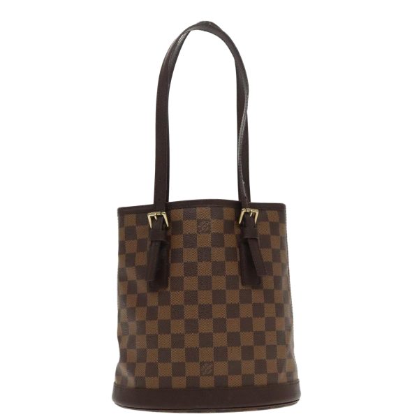 LOUIS VUITTON Damier Ebene Marais Shoulder Bag N42240  94831 Online now