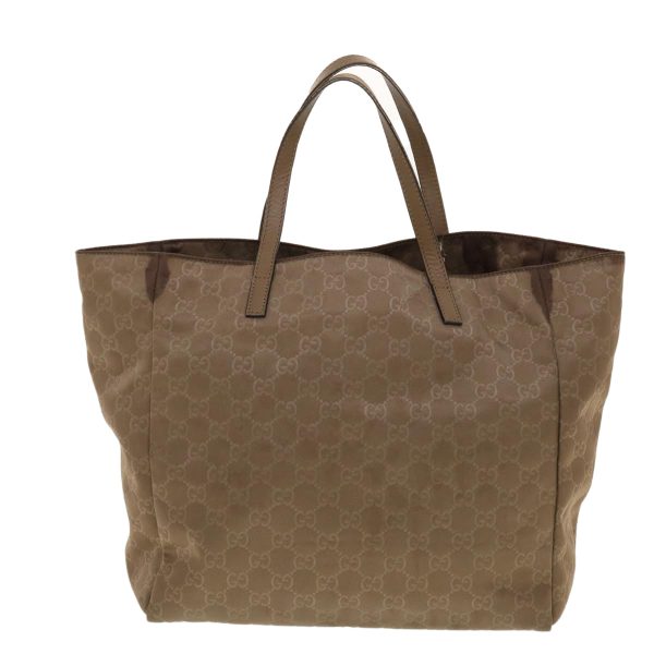 GUCCI GG Canvas Tote Bag Brown 282439 ar9229 Sale