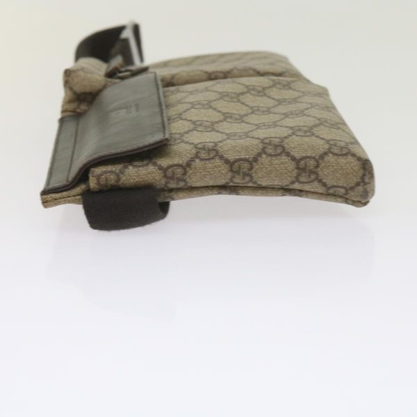 GUCCI GG Canvas Waist bag PVC Beige 28566 yk9788 For Sale