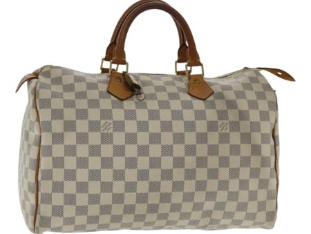 LOUIS VUITTON Damier Azur Speedy 35 Hand Bag N41535  94459 Online Sale