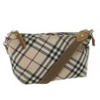 BURBERRY Nova Check Blue Label Shoulder Bag Canvas BeigeNew 64634 Cheap