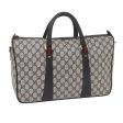 GUCCI GG Supreme Sherry Line Boston Bag PVC Leather Red 39 02 041 61035 Online Sale