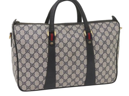 GUCCI GG Supreme Sherry Line Boston Bag PVC Leather Red 39 02 041 61035 Online Sale