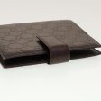 GUCCI GG Canvas Guccissima Agenda MM Day Planner Cover Brown 115241 th3649 Fashion