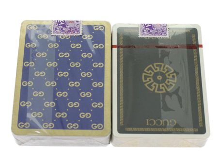 GUCCI Playing Cards Purple Black 45015 For Cheap