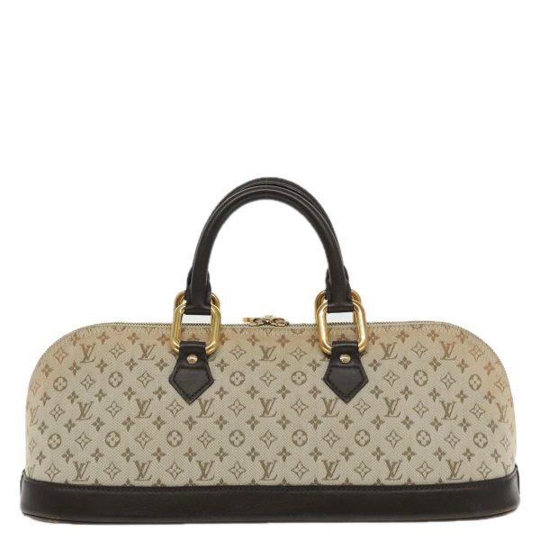 LOUIS VUITTON Monogram Mini Alma Ron Hand Bag Khaki M92206  95862 For Sale