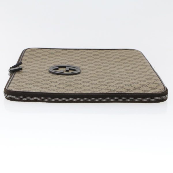 GUCCI GG Canvas Interlocking PC Case PVC Leather Beige 194297 yk7586 Online Hot Sale