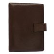 GUCCI Day Planner Cover Leather Brown ki3292 Online now