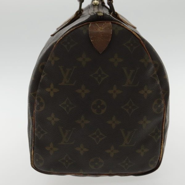 LOUIS VUITTON Monogram Speedy 30 Hand Bag M41526  94336 For Sale