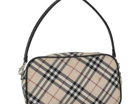 BURBERRY Nova Check Accessory Pouch Nylon Beige BlackNew bs9046 Discount