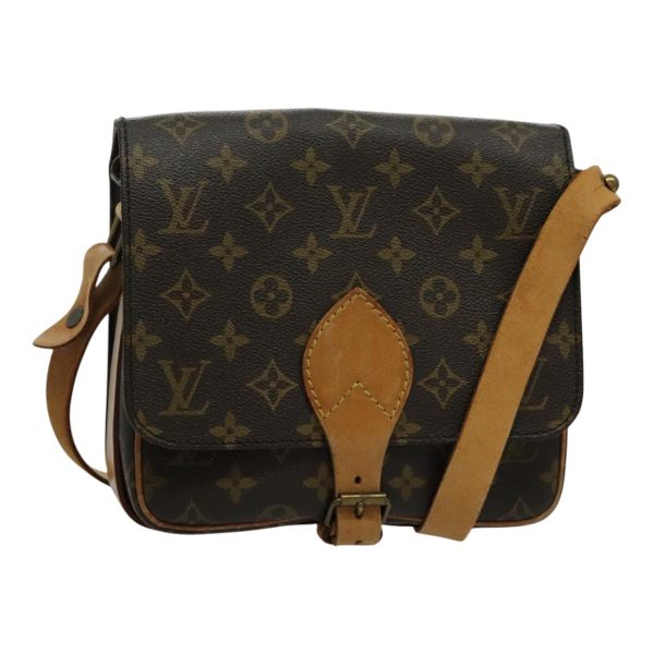 LOUIS VUITTON Monogram Cartouchiere MM Shoulder Bag M51253  yk15638 For Cheap