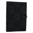 GUCCI GG Canvas Day Planner Cover Black 031 1408 0928 yk9521 Online now